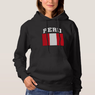 Sudadera Bandera de Perú Orgullosa Diáspora Peruana Pueblo 