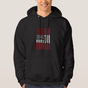 Sudadera Bandera de Perú USA Puño Orgullo Peruano Raíz Peru