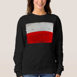 Sudadera Bandera de Polonia