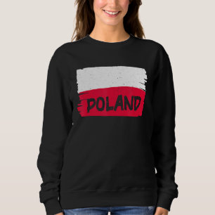 Sudadera Bandera de Polonia