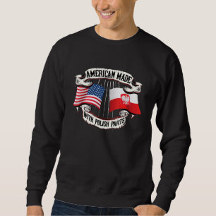 Sudadera Bandera de Polonia de partes polacas hechas por Es