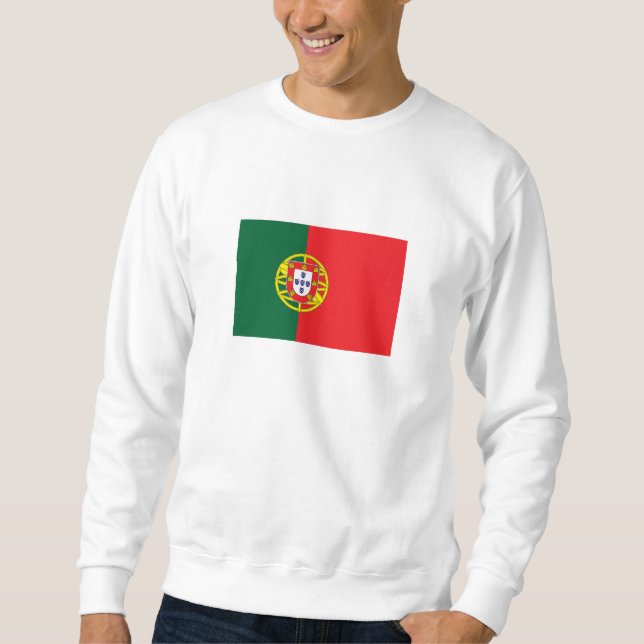 Sudadera Bandera de Portugal (Anverso)