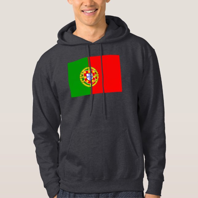 Sudadera Bandera de Portugal (Anverso)
