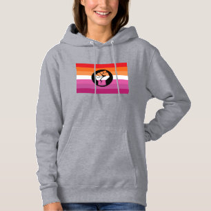 Sudadera Bandera de protesta lésbica