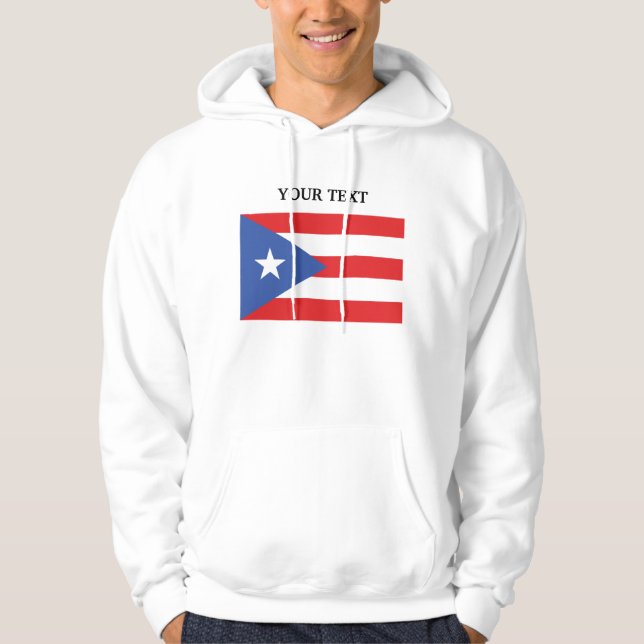 Sudadera Bandera de Puerto Rico (Anverso)
