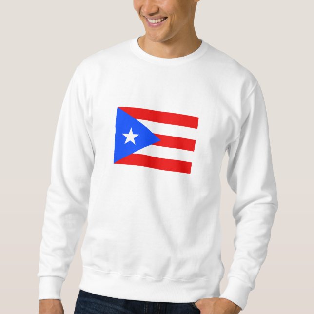 Sudadera Bandera de Puerto Rico (Anverso)