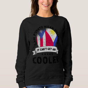 Sudadera Bandera de Puerto Rico Filipinas cultiva país patr