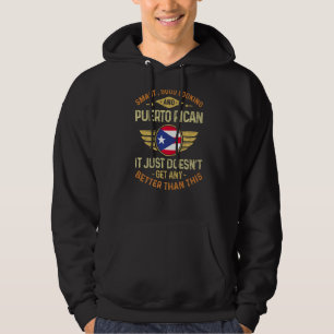 Sudadera Bandera de Puerto Rico Orgullosos Puertorriqueños