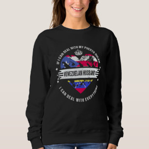 Sudadera Bandera de Puerto Rico Venezuela crece país de esp