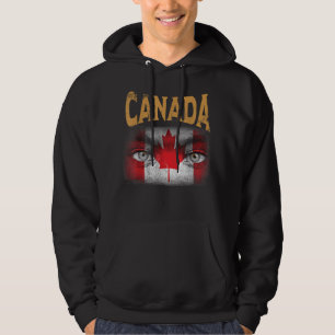 Sudadera Bandera de regalo de fútbol de Canadá