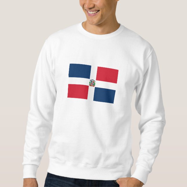 Sudadera Bandera de República Dominicana (Anverso)