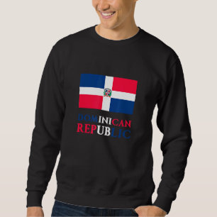 Sudadera Bandera de República Dominicana Bandera