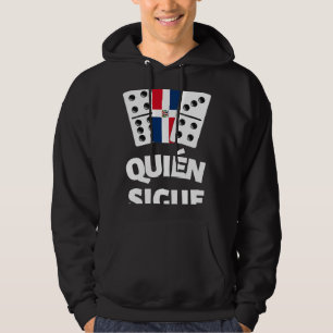 Sudadera Bandera de República Dominicana Dominoes Domino Tr