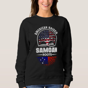 Sudadera Bandera de Samoa Americana con raíces samoanas