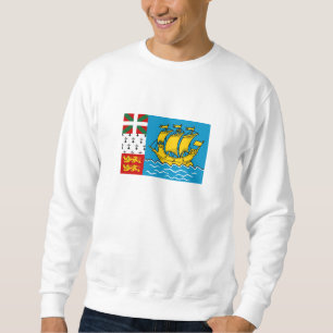 Sudadera Bandera de San Pedro y Miquelón