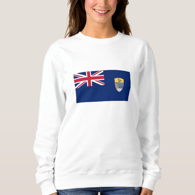 Sudadera Bandera de Santa Elena (Anverso)