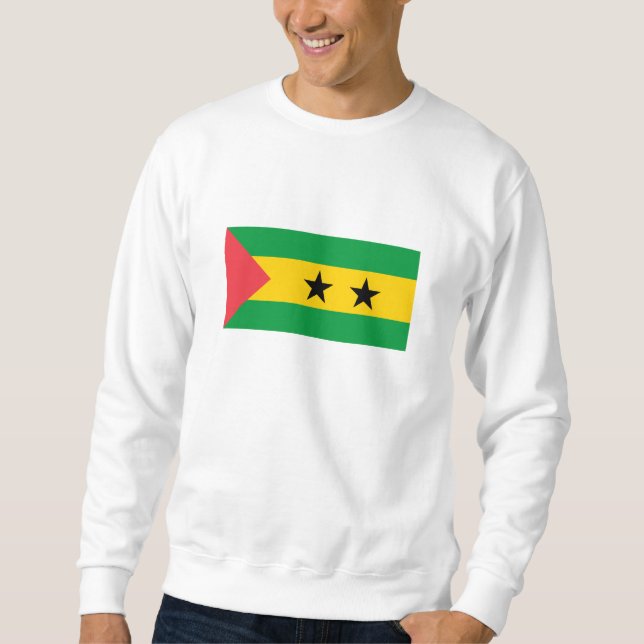 Sudadera Bandera de Santo Tomé y Príncipe (Anverso)