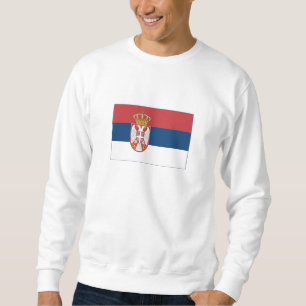 Sudadera Bandera de Serbia