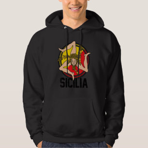 Sudadera Bandera de Sicilia Sicilia Palermo Italia 1