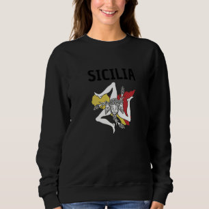 Sudadera Bandera de Sicilia Sicilia Palermo Italia  12