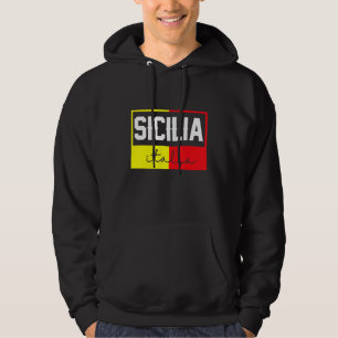 Sudadera Bandera de Sicilia Sicilia Palermo Italia 24