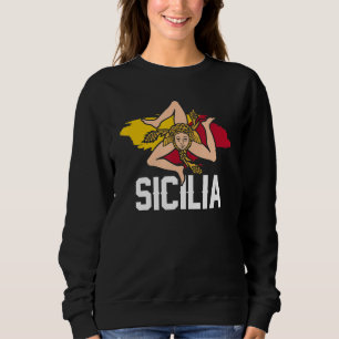 Sudadera Bandera de Sicilia Sicilia Palermo Italia 41