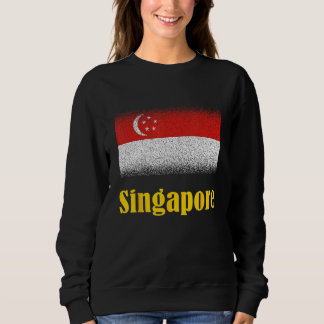 Sudadera Bandera de Singapur Bandera de Singapur Bandera de