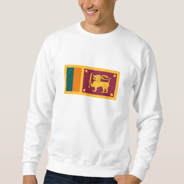 Sudadera Bandera de Sri Lanka (Anverso)