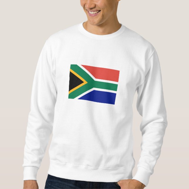 Sudadera Bandera de Sudáfrica (Anverso)