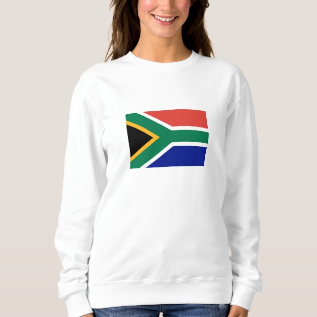 Sudadera Bandera de Sudáfrica (Anverso)