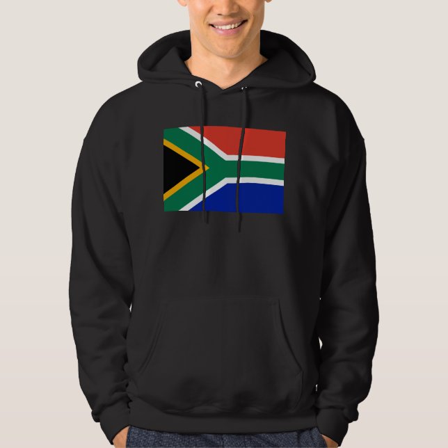 Sudadera bandera de sudáfrica (Anverso)