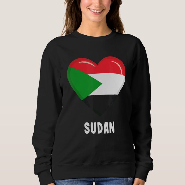 Sudadera Bandera de Sudán (Anverso)