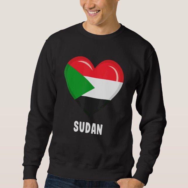 Sudadera Bandera de Sudán (Anverso)