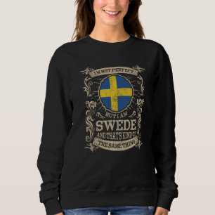 Sudadera Bandera de Suecia Suecos Orgullosos Hombres y Muje