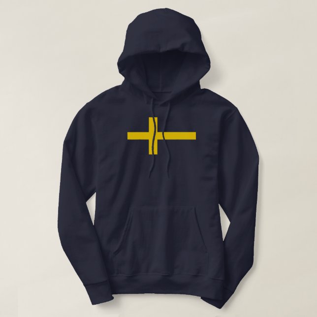 Sudadera Bandera de Suecia Sverige Flagga Guay Banderas sue (Diseño del anverso)