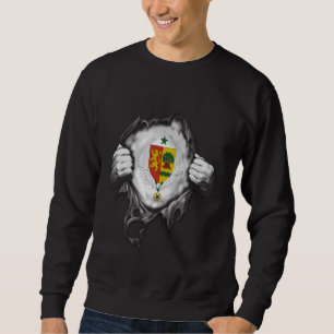Sudadera Bandera de Supr Senegal, País Senegal