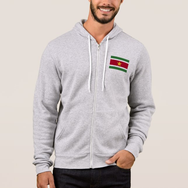 Sudadera Bandera de Surinam (Anverso)