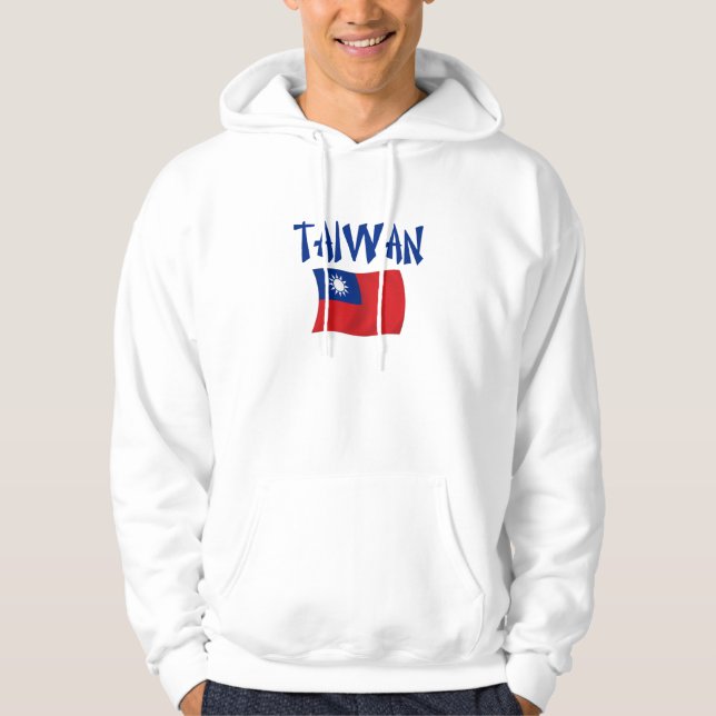 Sudadera Bandera de Taiwán (Anverso)