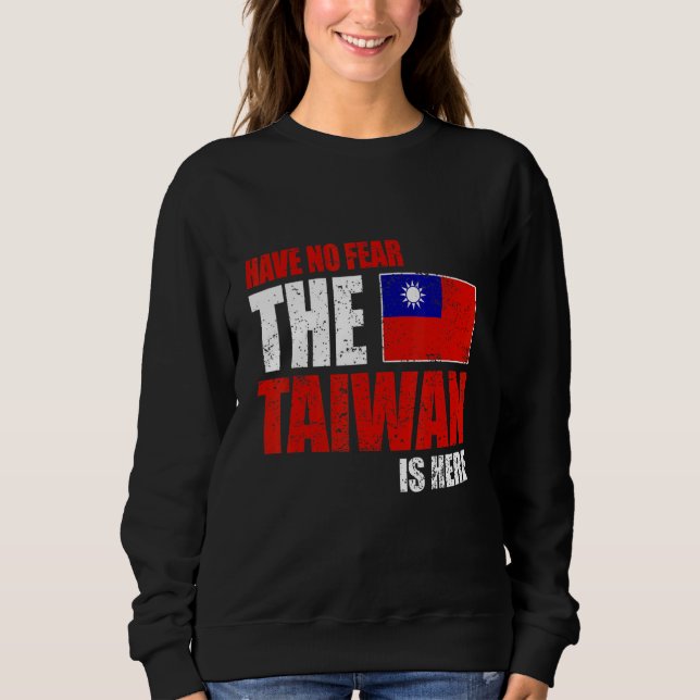Sudadera Bandera de Taiwán (Anverso)