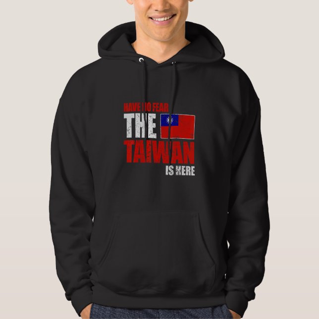 Sudadera Bandera de Taiwán (Anverso)