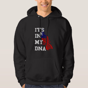 Sudadera Bandera de Taiwán Está en mi molécula de ADN Orgul