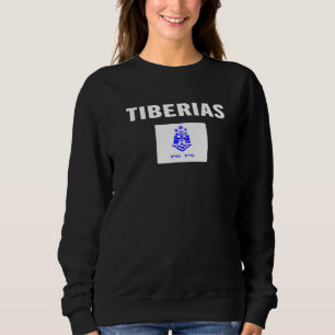 Sudadera Bandera de Tiberíades Orgullo nacional recuerdo