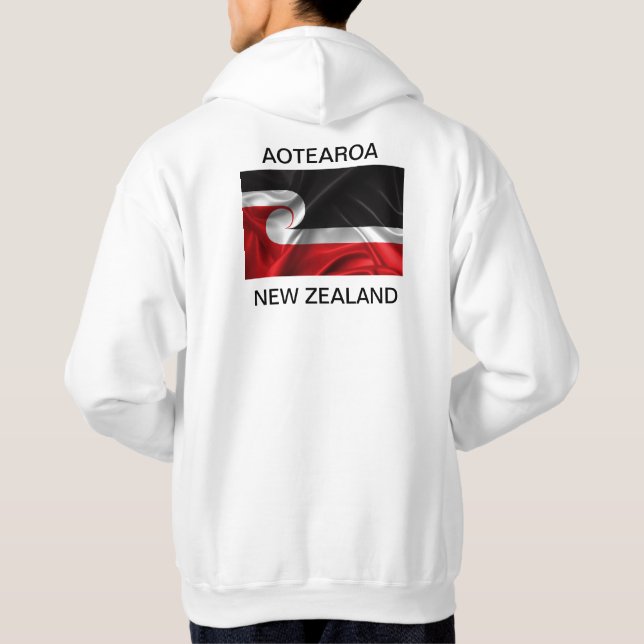 Sudadera Bandera de Tino Rangatiratanga (Reverso)
