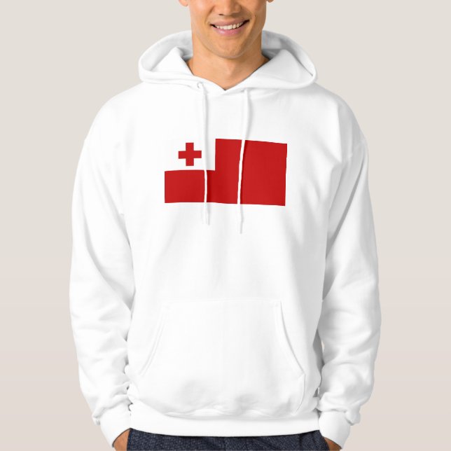 Sudadera Bandera de Tonga (Anverso)