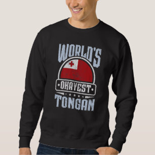 Sudadera Bandera de Tonga Tonganos Orgullosos Hombres y Muj