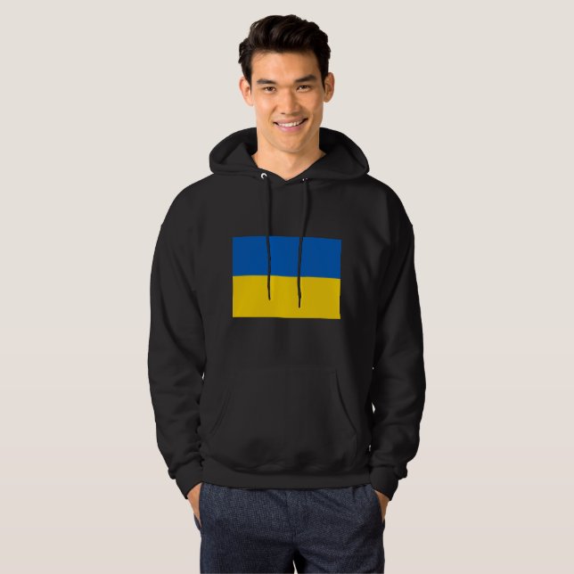 Sudadera Bandera de Ucrania (Anverso completo)