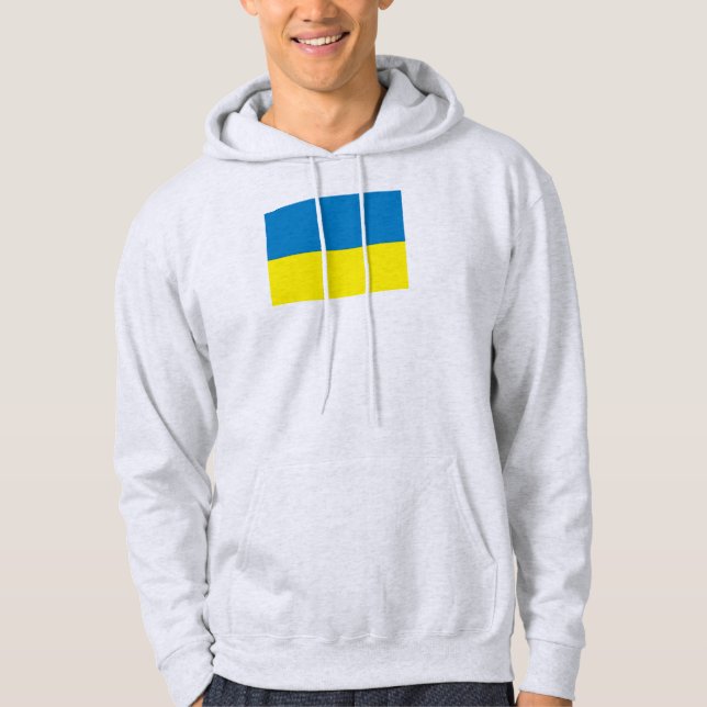 Sudadera Bandera de Ucrania (Anverso)