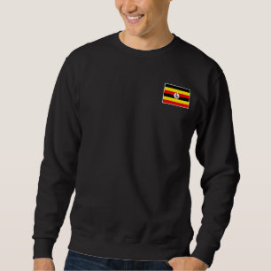 Sudadera Bandera de Uganda con colores nacionales ugandeses