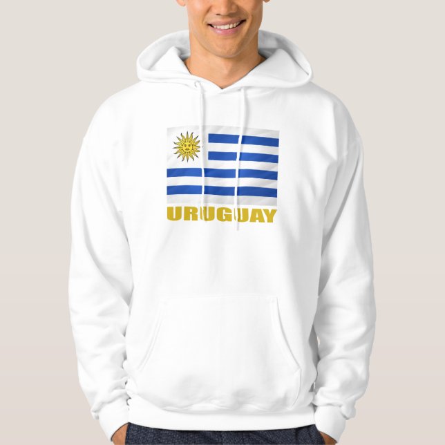Sudadera Bandera de Uruguay (Anverso)