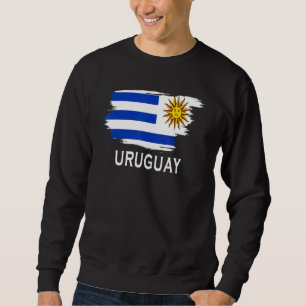 Sudadera Bandera de Uruguay para hombres mujeres niños